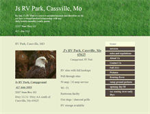 Tablet Screenshot of jsrvpark.com